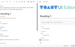 TOAST UI Editor media 2