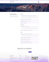 Journeya Travel Agency website Template gallery image
