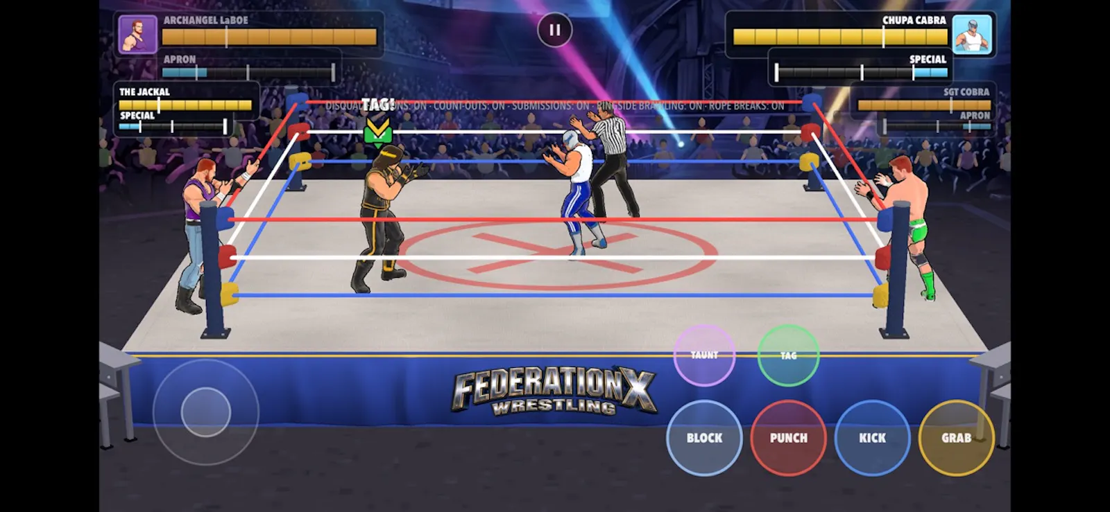 Federation X Wrestling screenshot 2