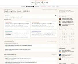 The Gentle Light | Calm AI news gallery image