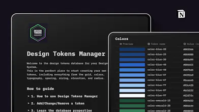 Design Tokens Manager for Notion gallery image