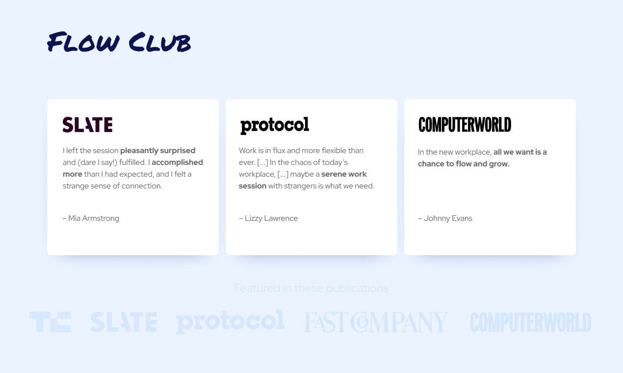 Flow Club Lounge - Boost uw focus en motivatie met sociale verantwoordelijkheid media 2