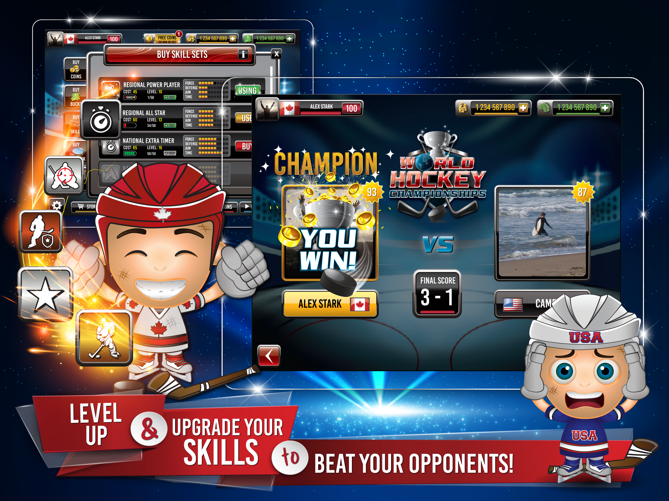 The World Hockey Championships Game on Apple App Store and Google Play gallery image