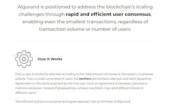 Algorand gallery image