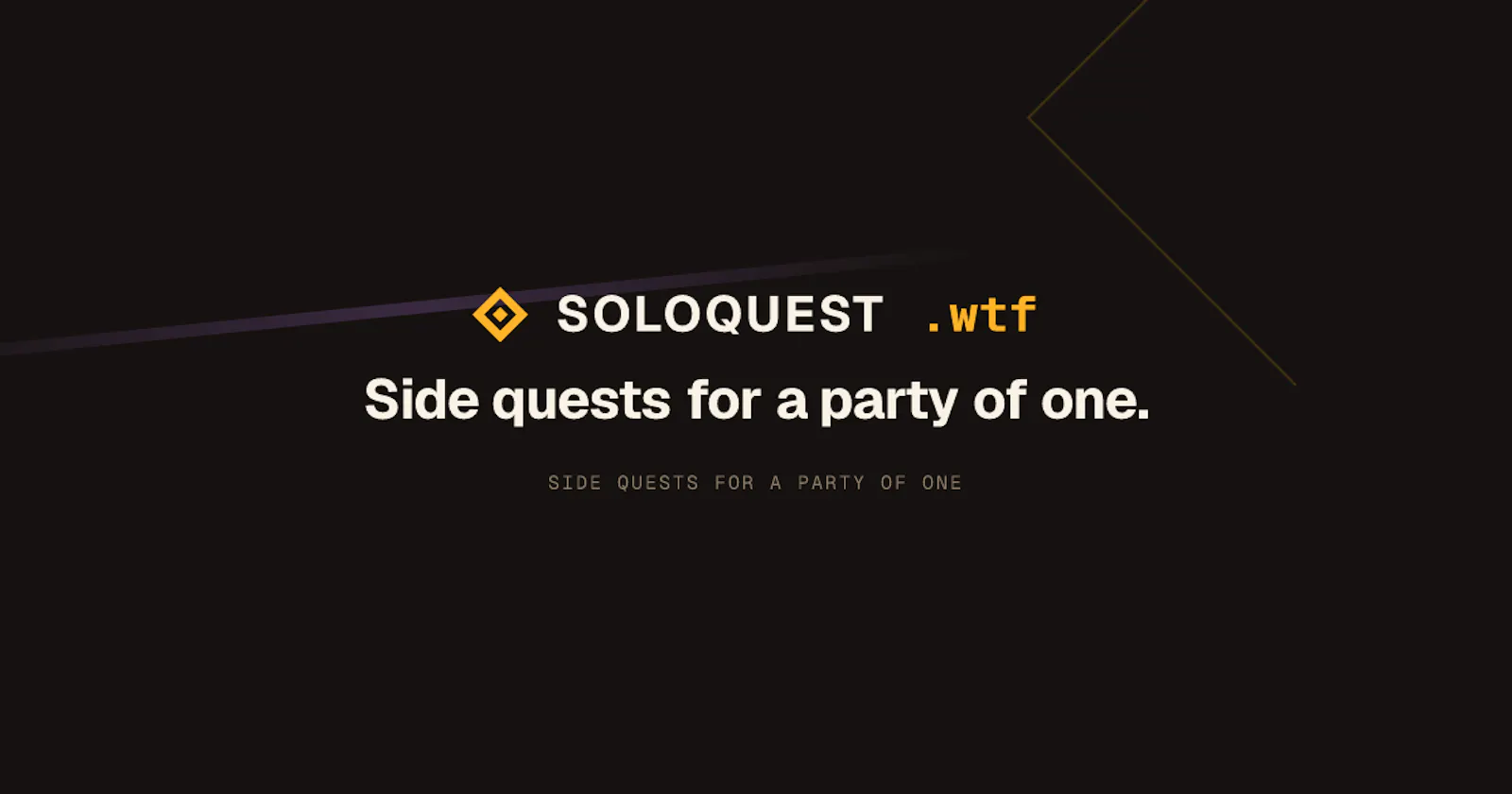 Soloquest screenshot 1