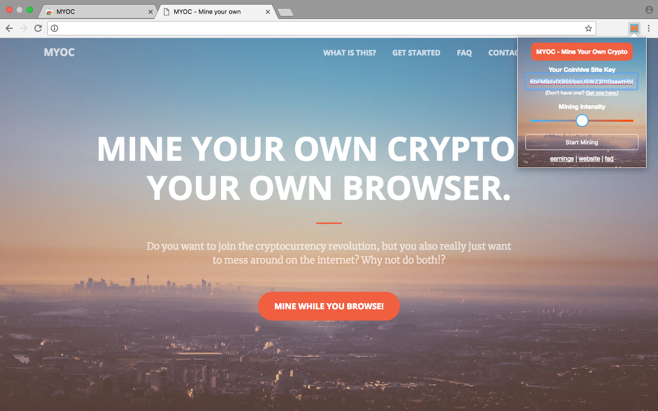 MYOC - Mine Your Own Crypto gallery image