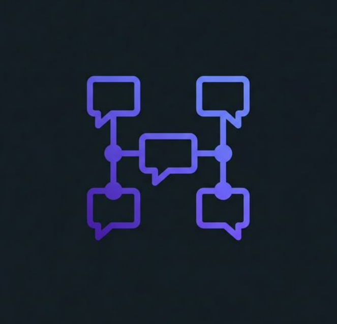 HangRoom - Product Hunt launch logo and brand identity