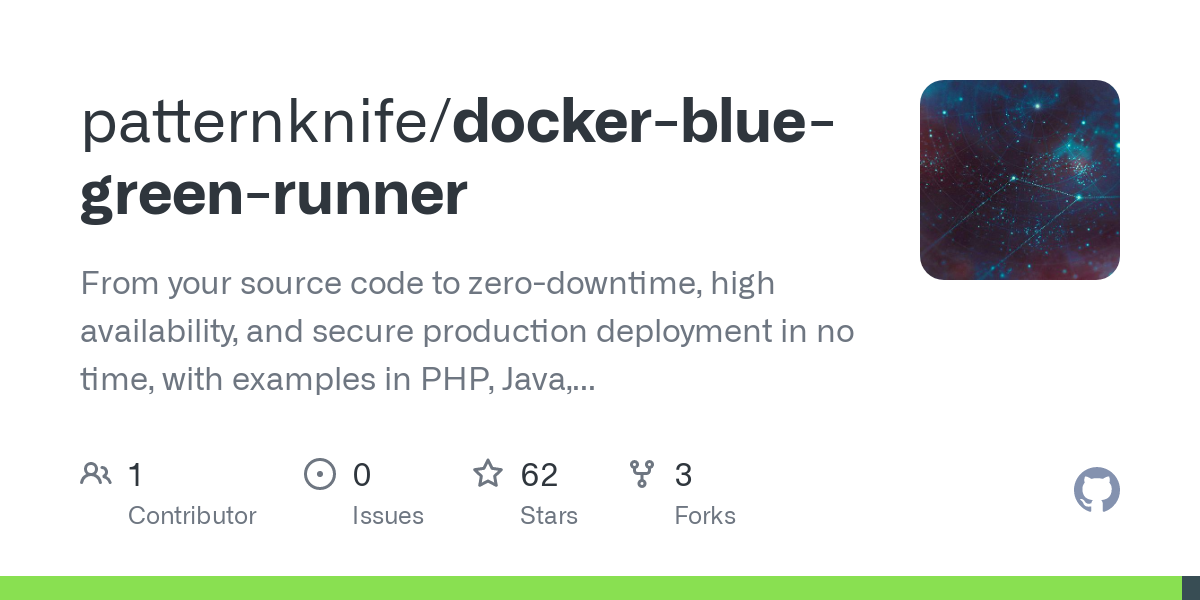 Media Docker-Blue-Green-Runner 1