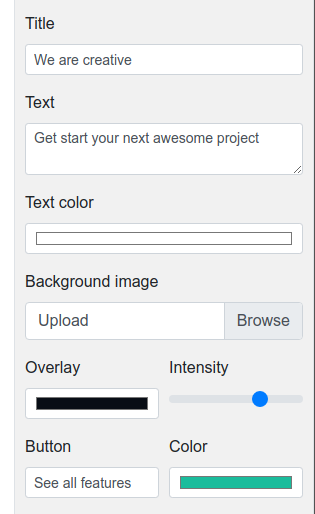 W3 Website Builder gallery image