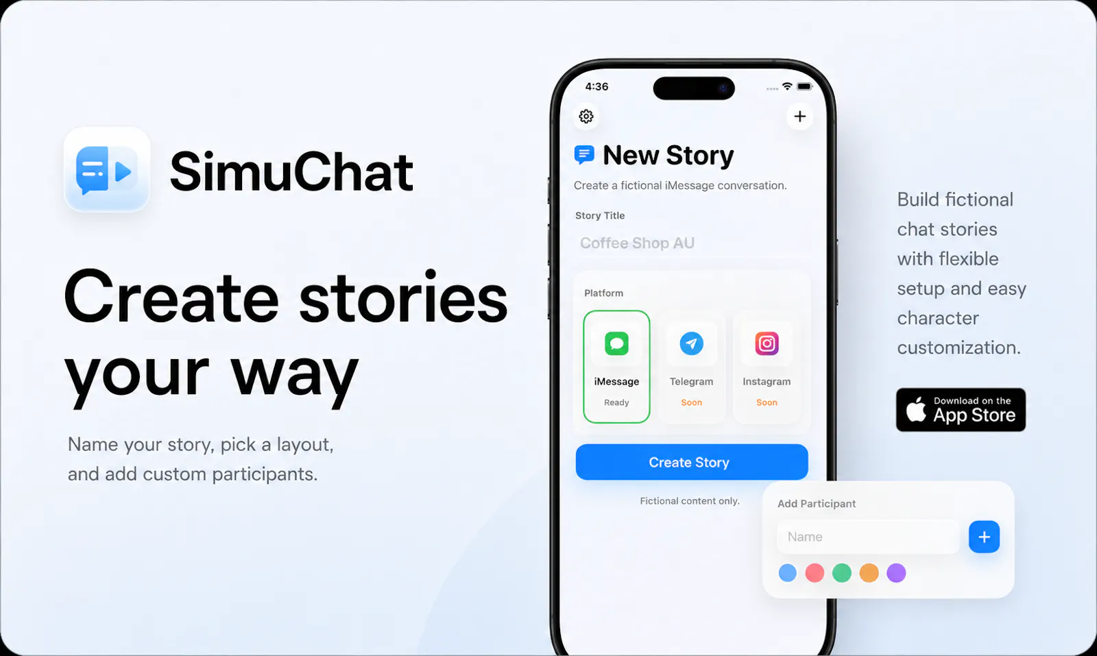 SimuChat screenshot 1