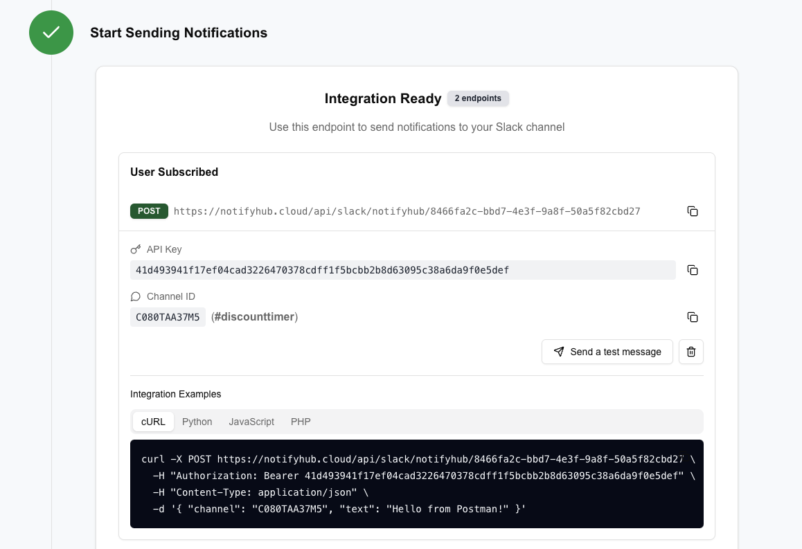 Média Avertir le hub - Intégration de notification facile pour votre prochain projet 4