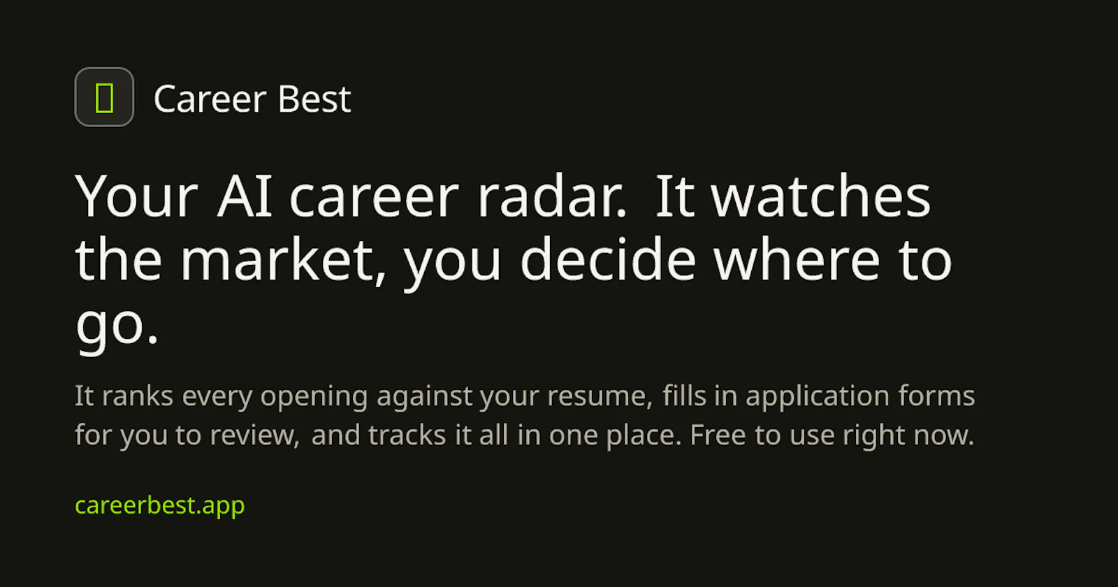 CareerBest  screenshot 1