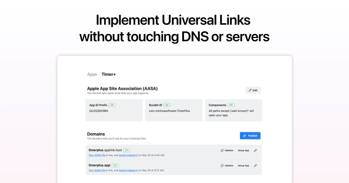 App Link Host