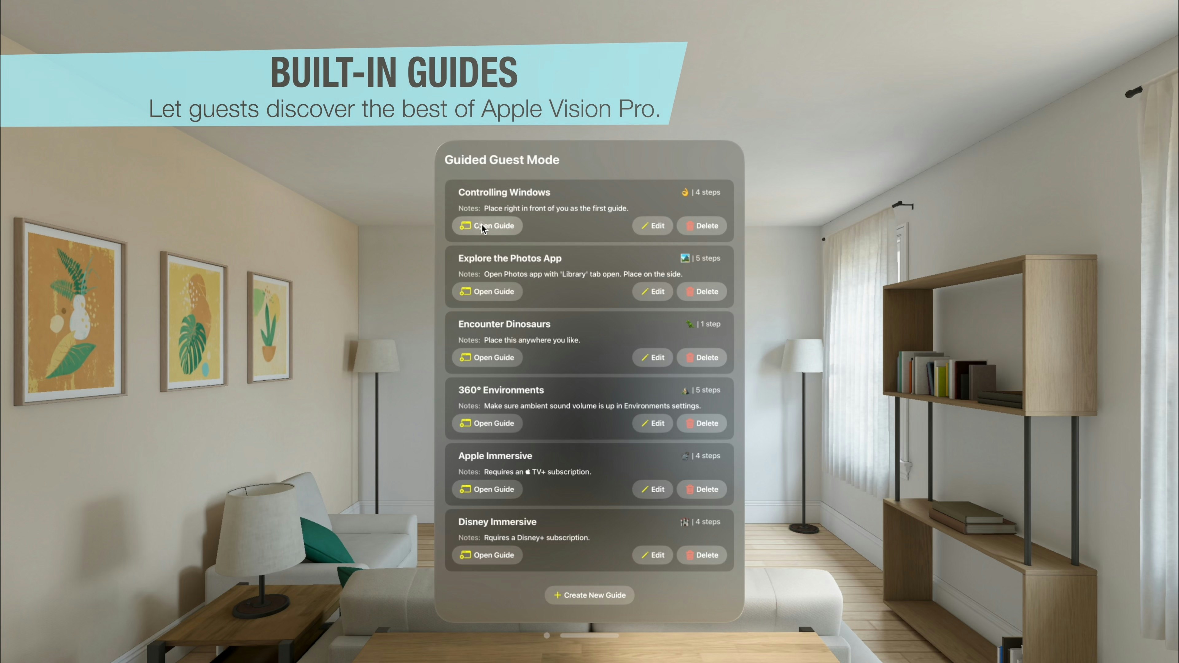Apple Vision Pro için rehberli konuk modu - Cihazınızı Friends & Ailesine Zahmetsizce Demo medya 2