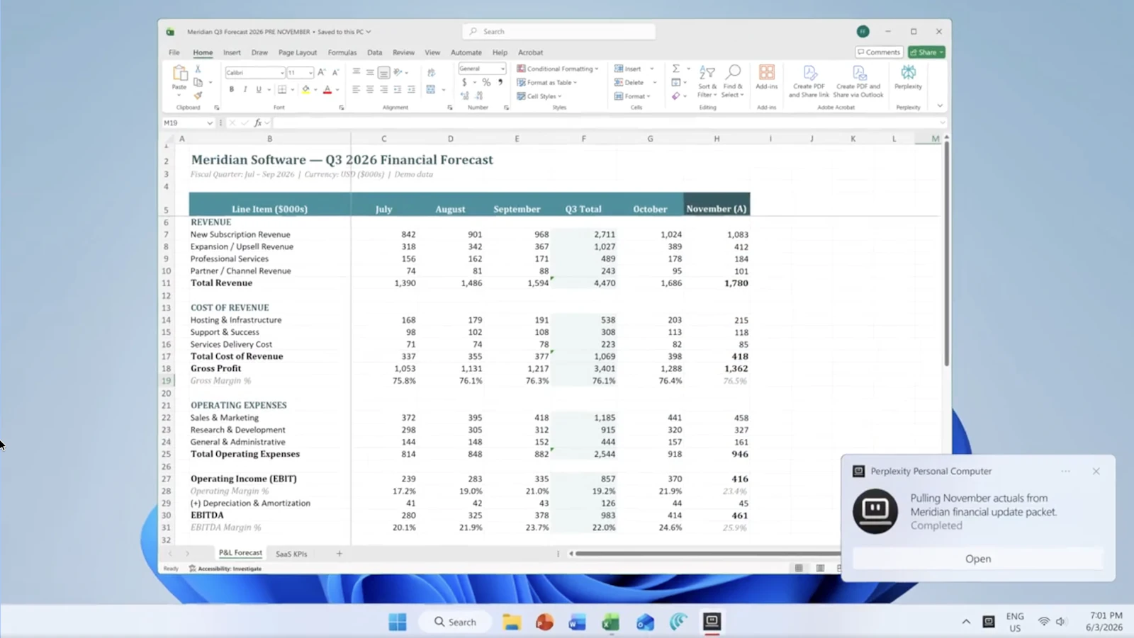 Perplexity Personal Computer for Windows screenshot 5