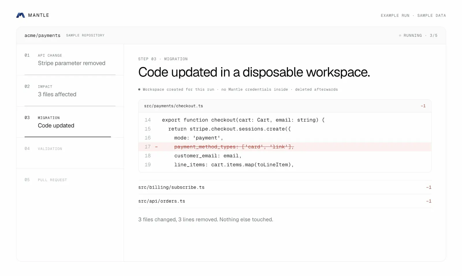 Mantle screenshot 3