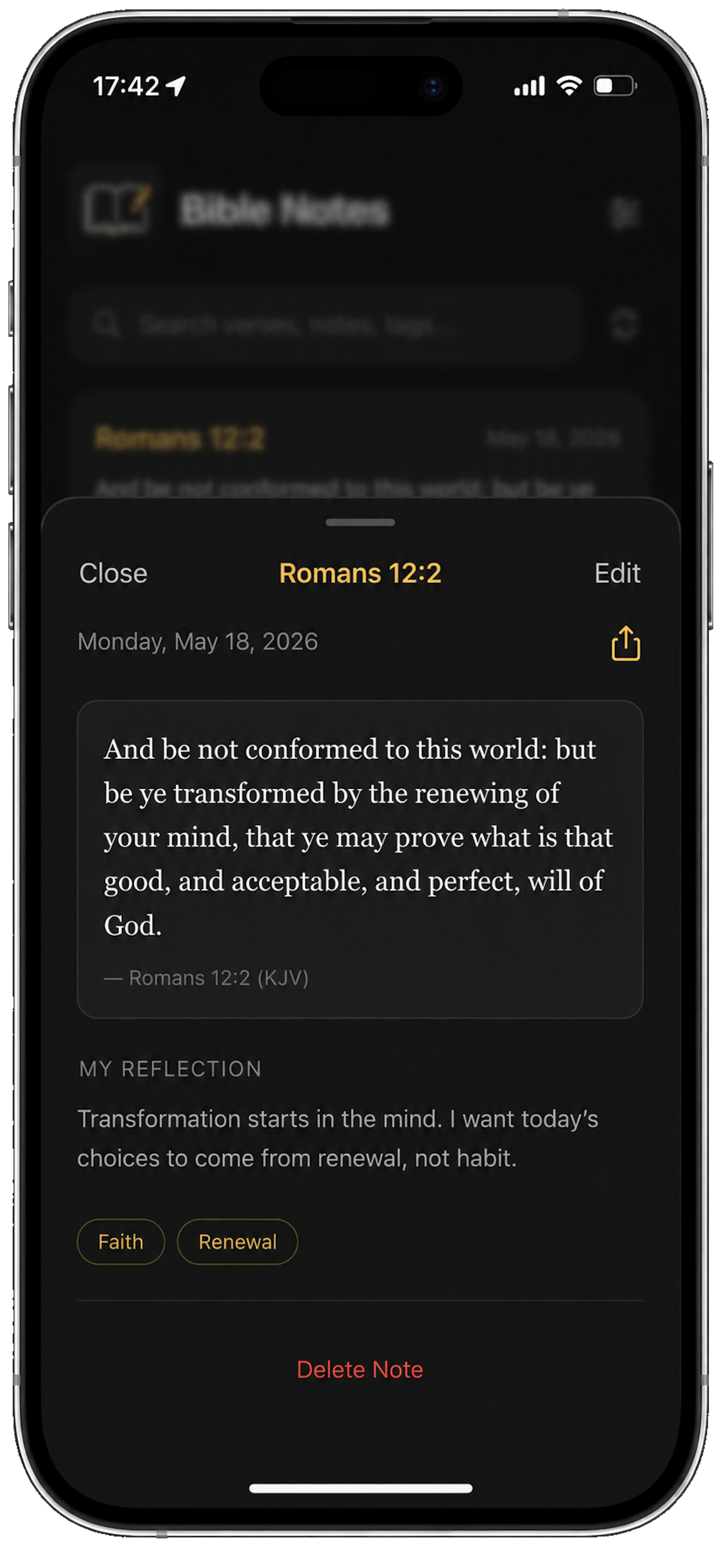 Bible Notes screenshot 4