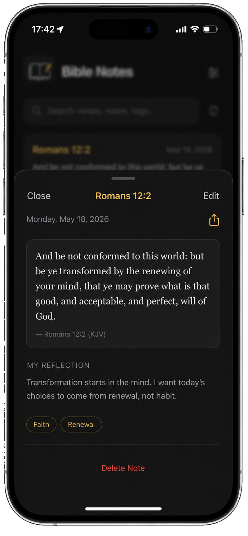 Bible Notes screenshot 4