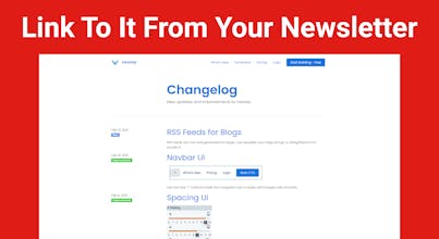 Changelog by Versoly gallery image