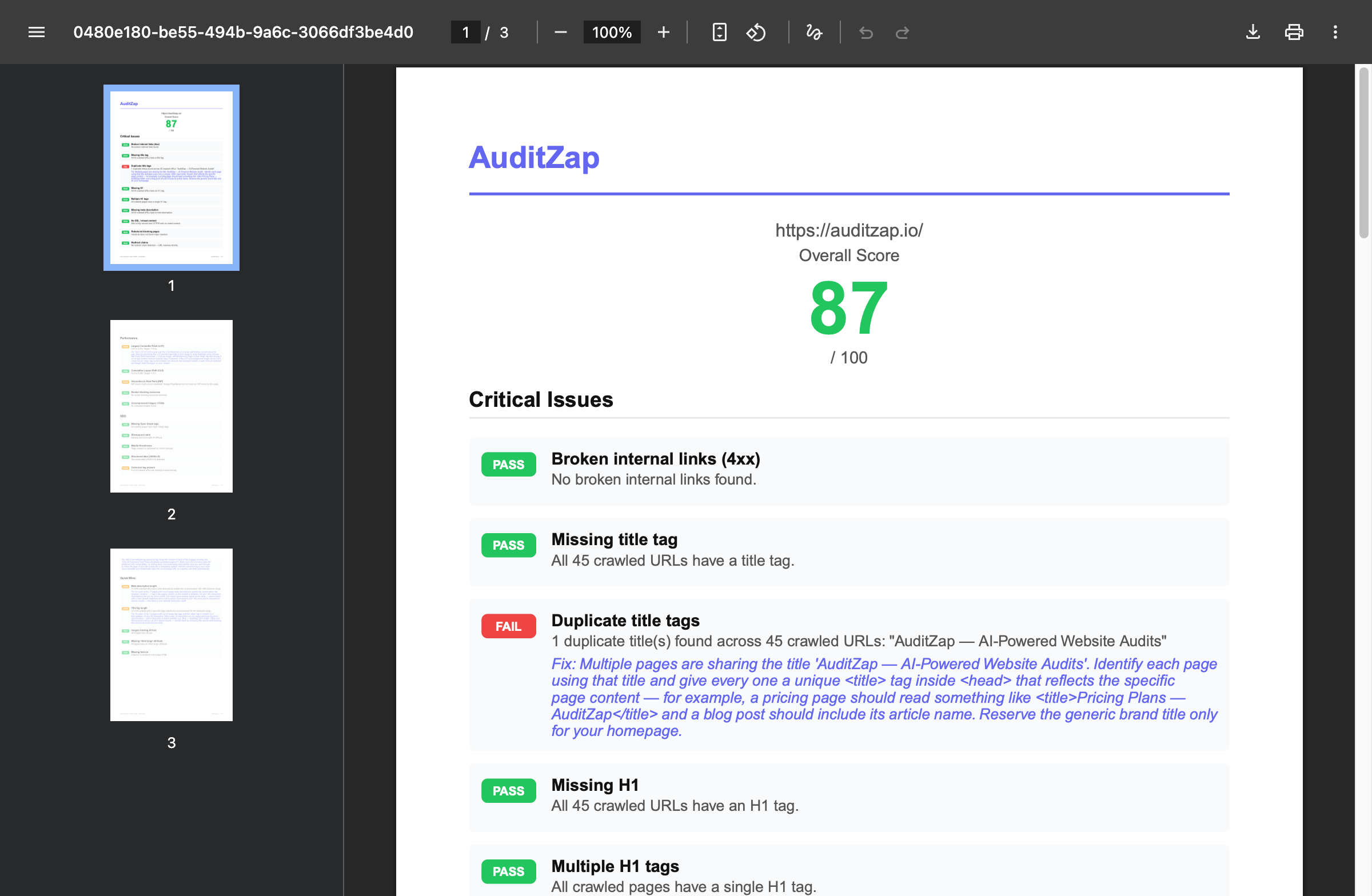 AuditZap gallery image