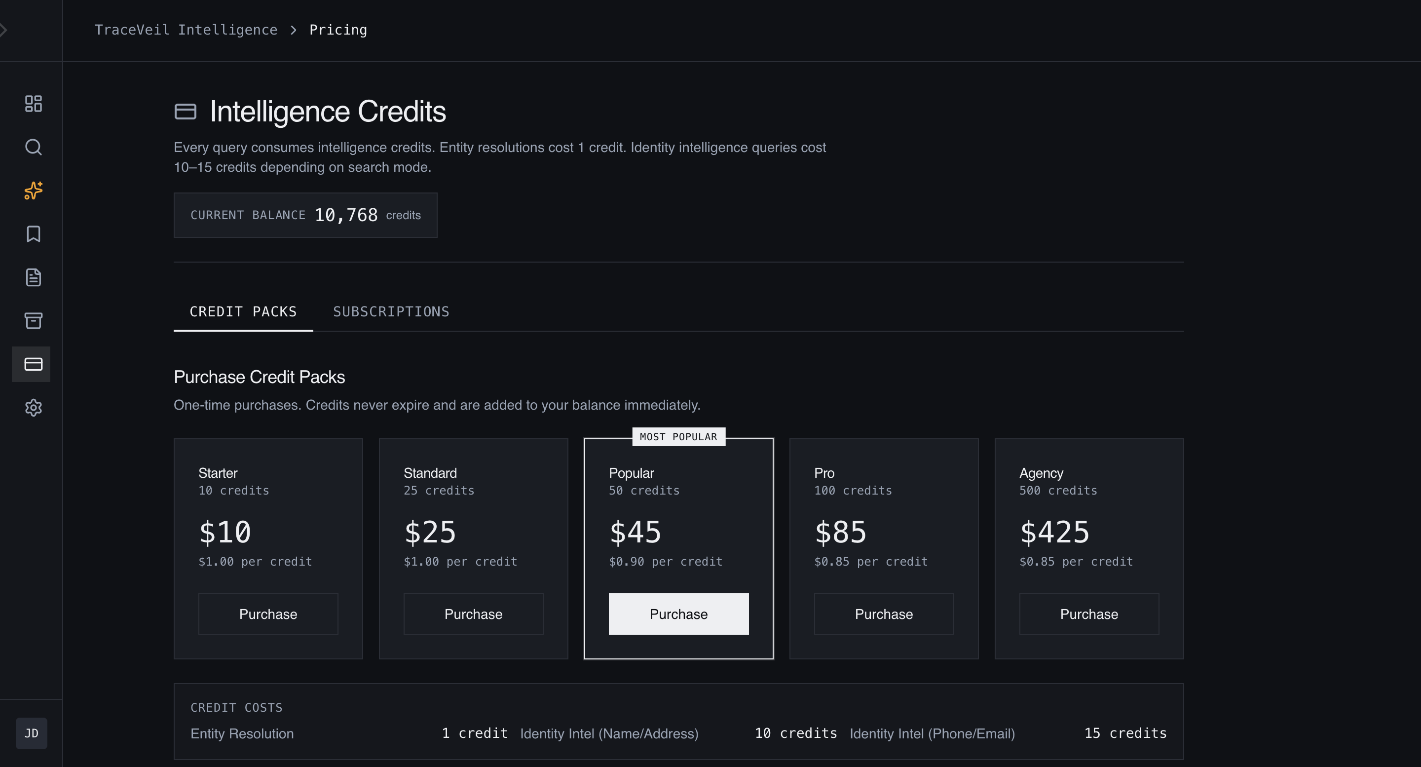 TraceVeil gallery image