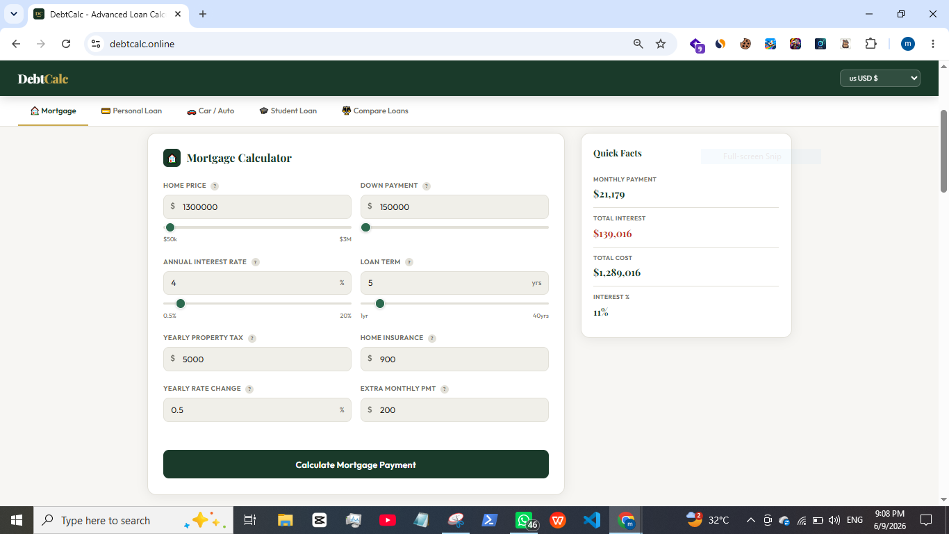 DebtCalc gallery image