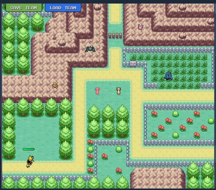 PokéPath Game - Main product screenshot demonstrating key features and user interface