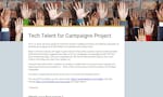 Tech Talent for Campaigns Project image
