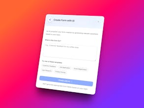 Chadform - Web3 Typeform Alternative gallery image