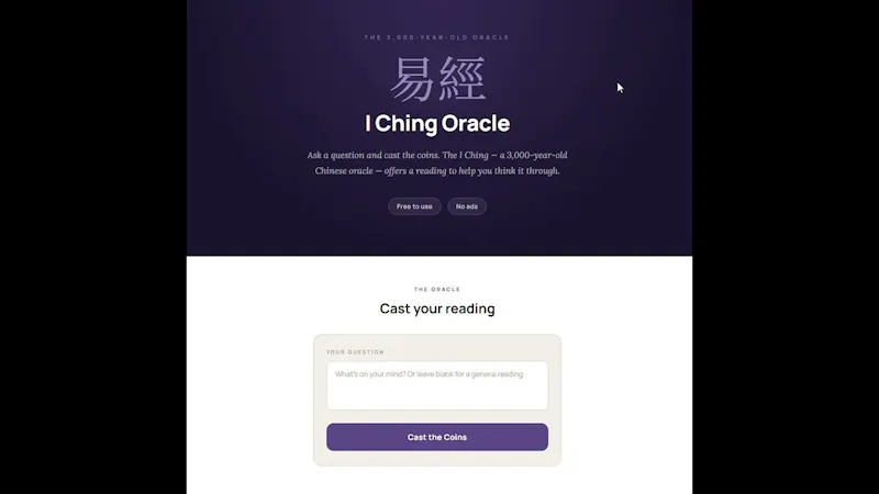 I Ching Silk screenshot 1 (video preview)