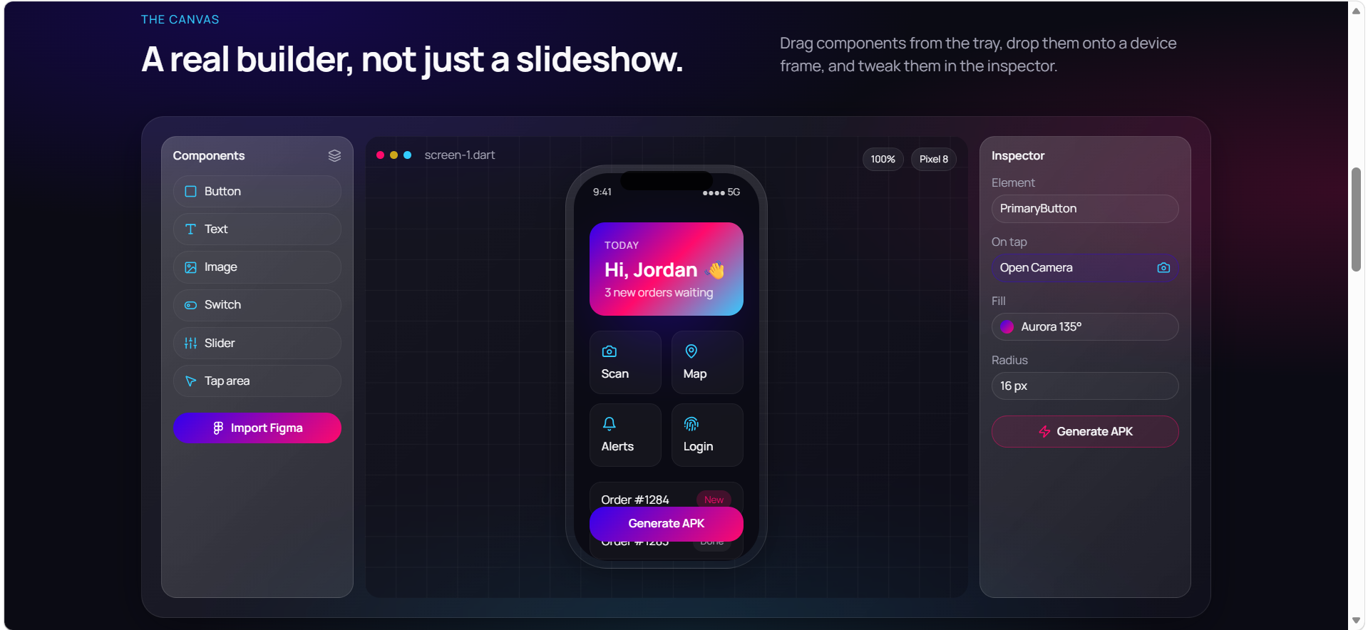 Forge — Design Figma to APK in minutes gallery image