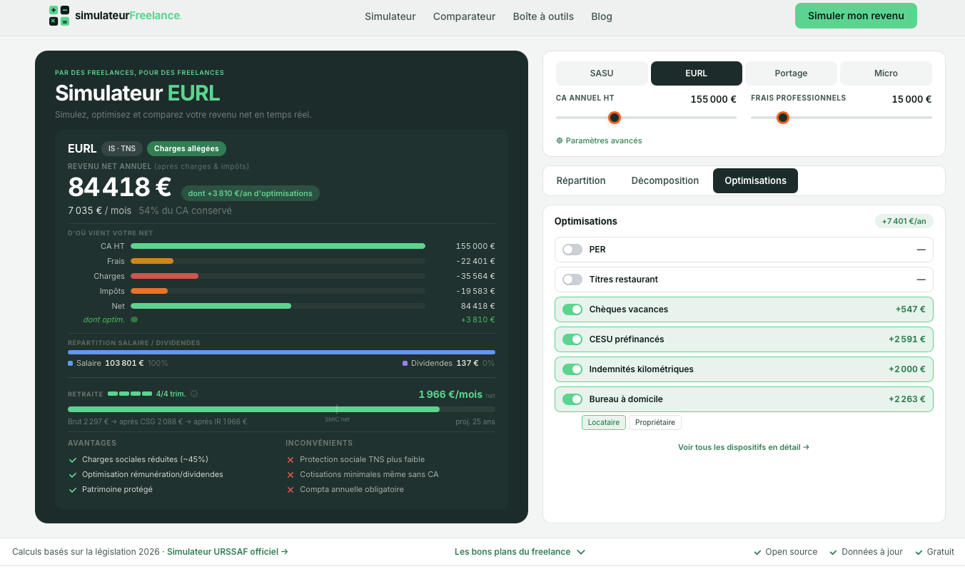 simulateurFreelance gallery image