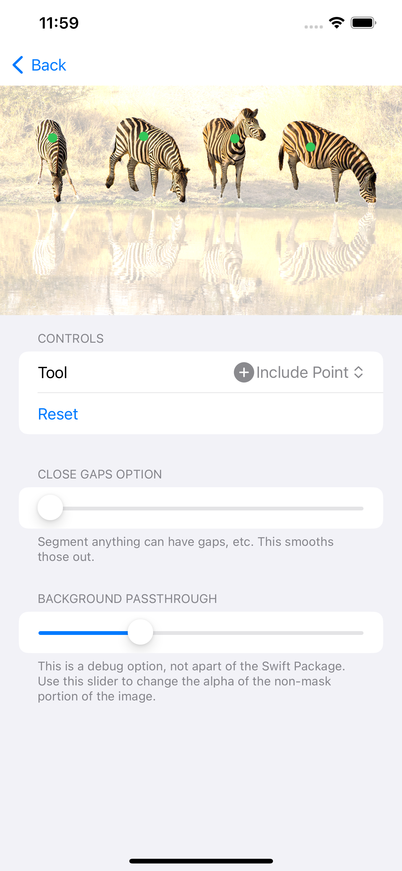 Média Swift-SegmentAnything 1