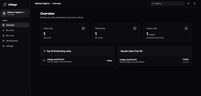 Urlixgo screenshot 6