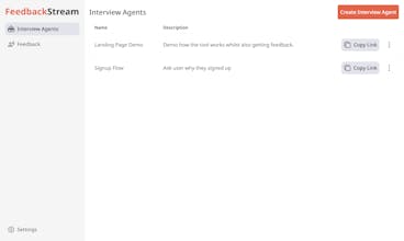 FeedbackStream gallery image