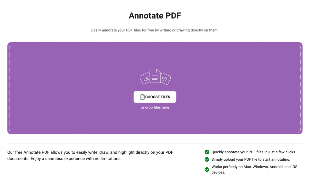 وسائط شرح PDF - توضيح PDFs بسهولة عن طريق الكتابة أو الرسم عليها 3