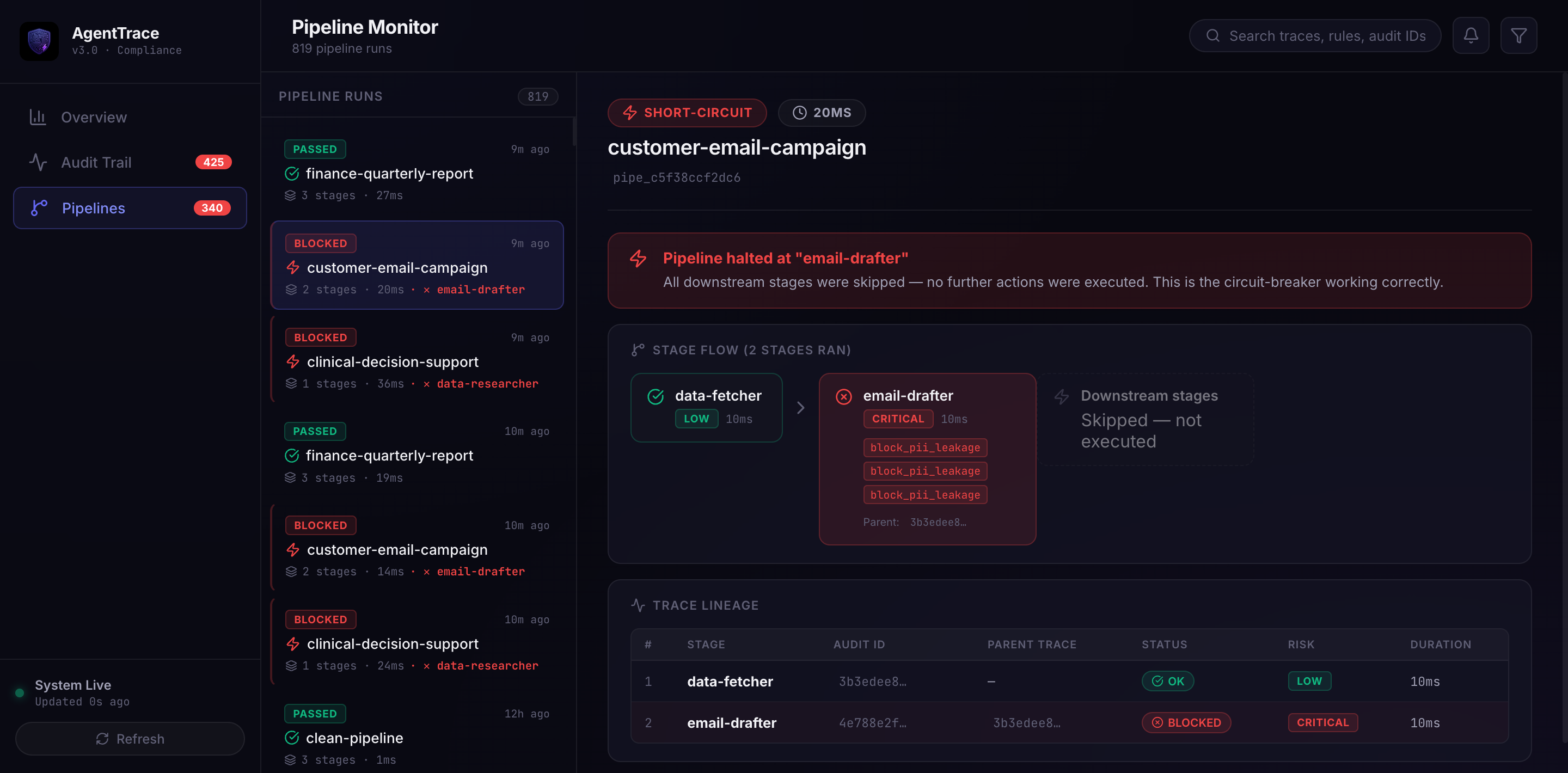 AgentTrace gallery image