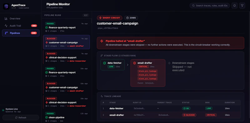 AgentTrace screenshot 4