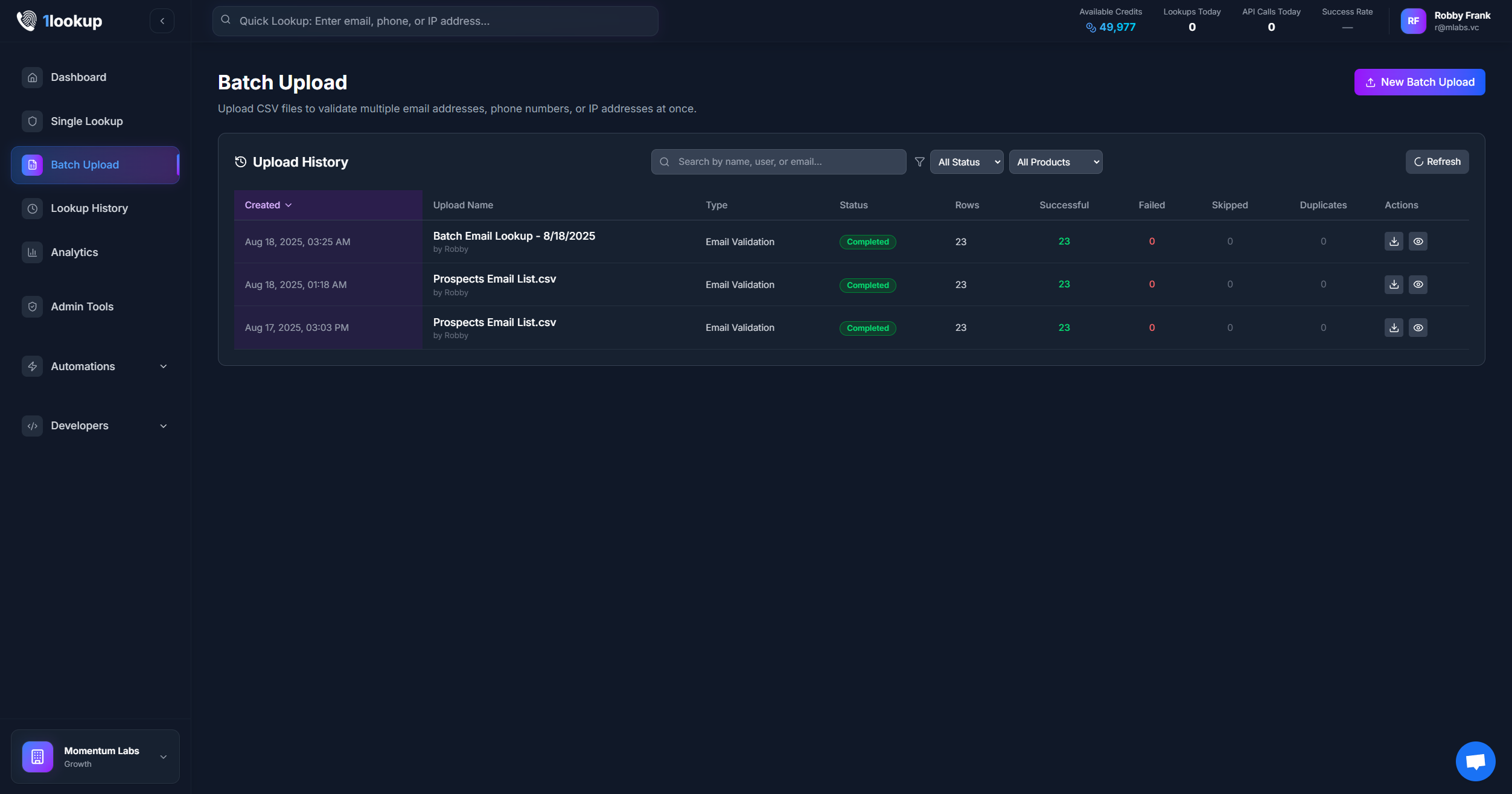 1Lookup gallery image