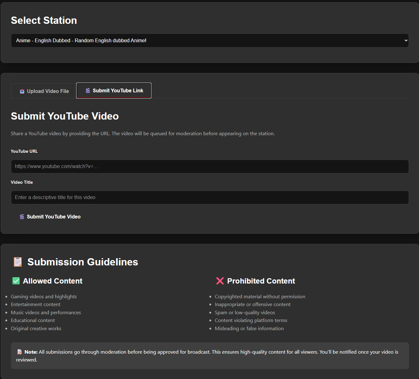 StreamHub - Screenshot 2 showing product features and functionality