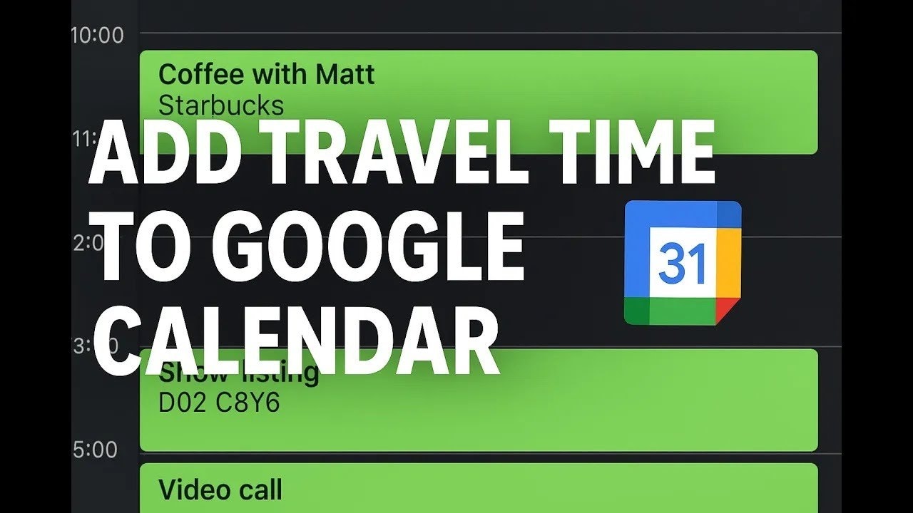 Travel Time - Never Run Late Again gallery image