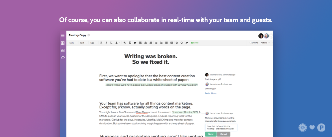 Airstory gallery image