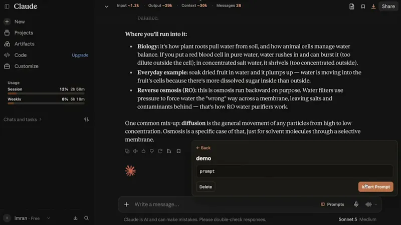 ClaudePack screenshot 1 (video preview)