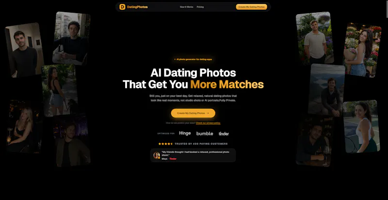 DatingPhotos screenshot 1