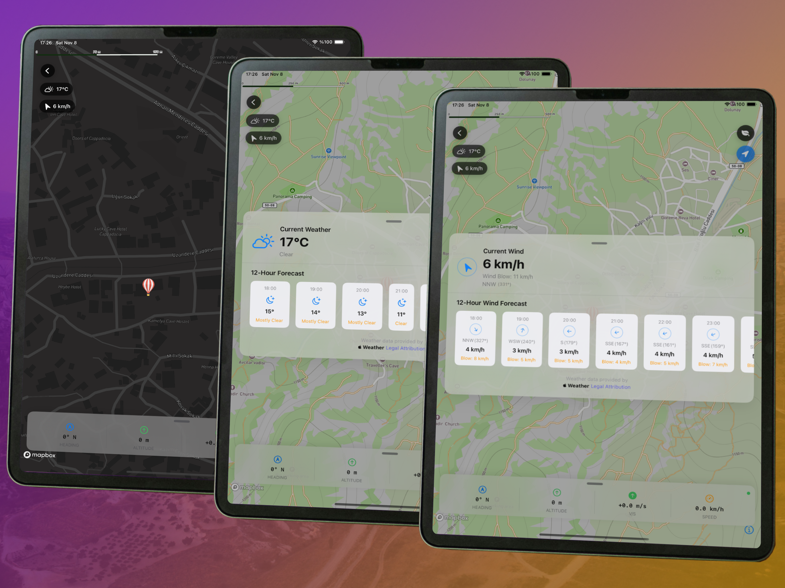 Hot Air Balloon Map forHotAirBalloonists - Screenshot 3 showing product features and functionality