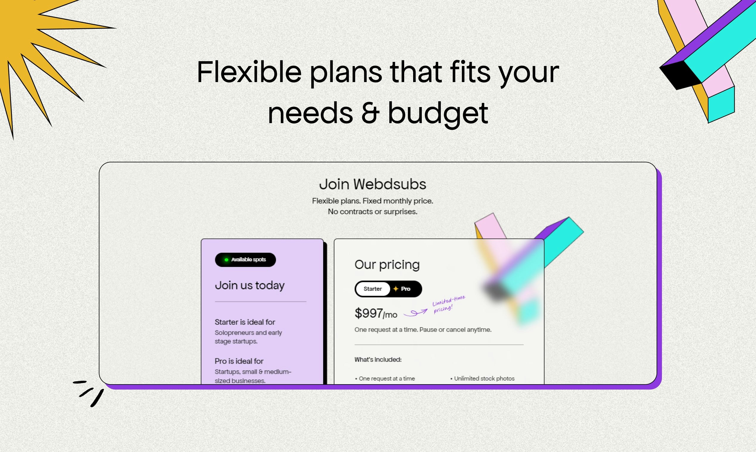 WebdSubs - Servicio de suscripción de diseño y desarrollo web media 5