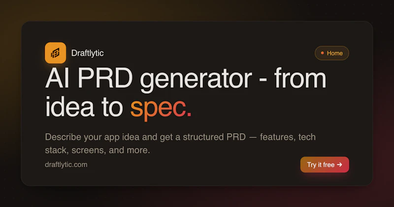 Draftlytic screenshot 2
