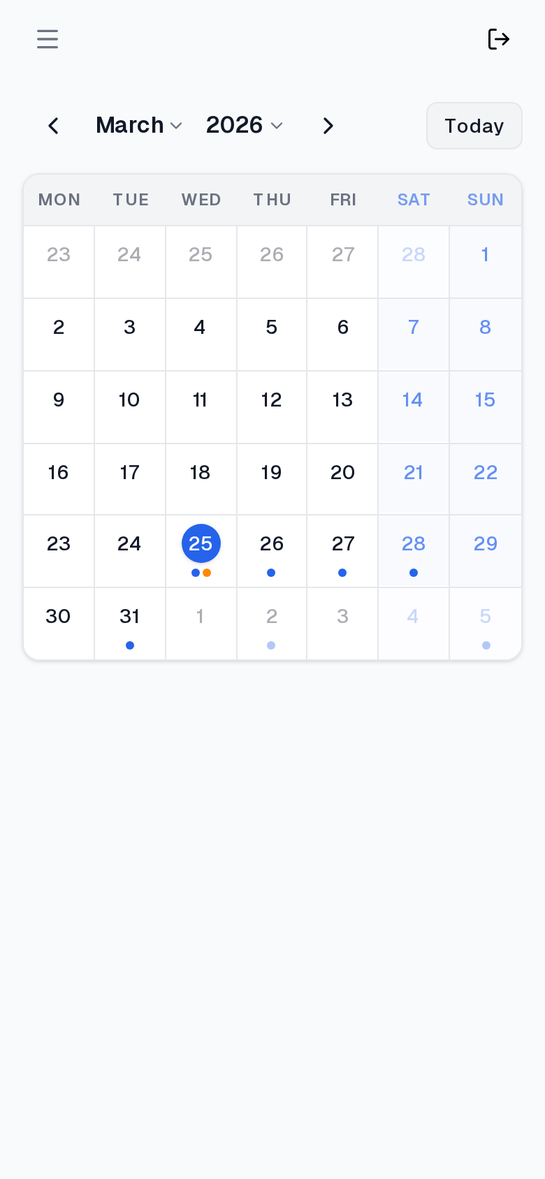 MyCalendar V gallery image