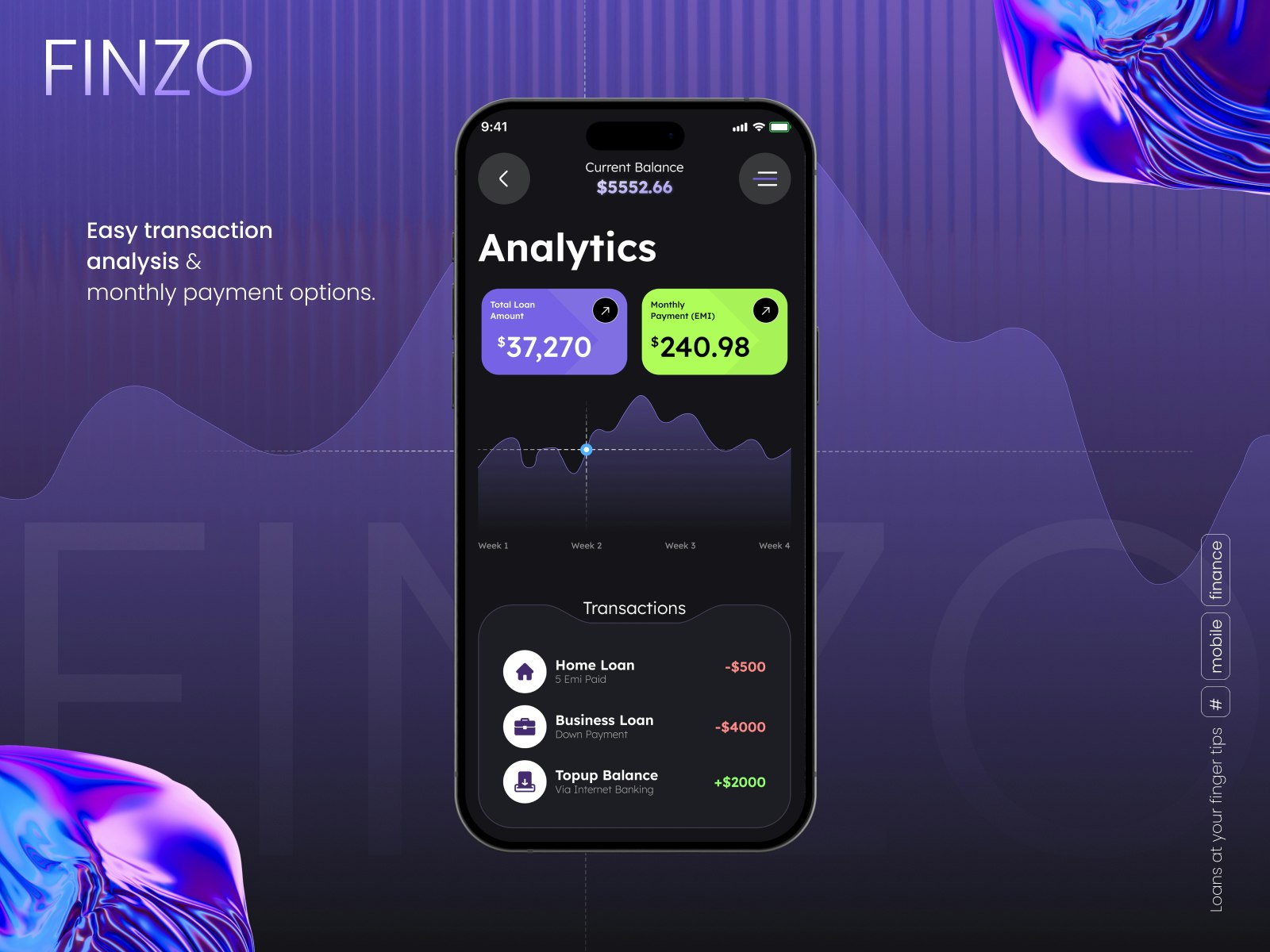 Finzo Loan Management App. media 3