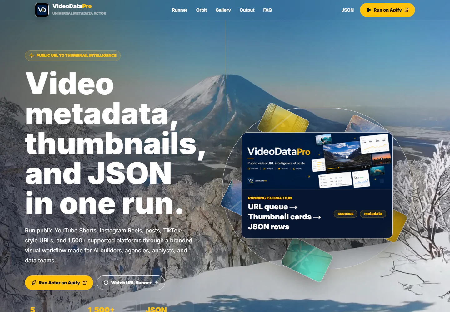 VideoDataPro 截图